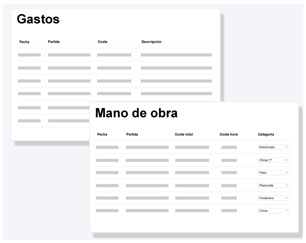 Soluciones del software para constructoras