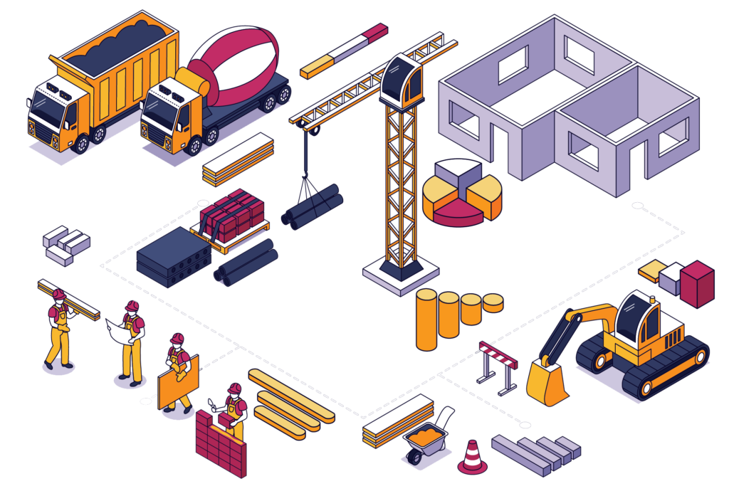 Vista general del panel de control de Builtz mostrando estadísticas de proyectos